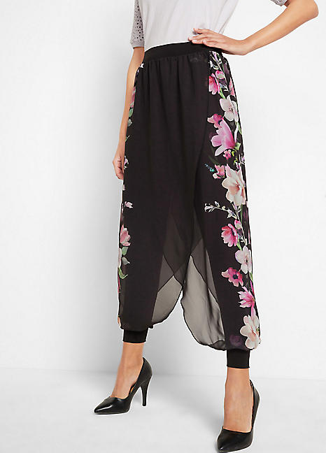 Floaty Chiffon Evening Trousers by 