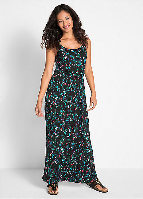 floral cami maxi dress