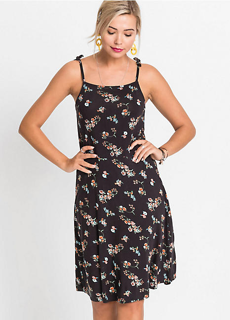 rainbow jersey dress