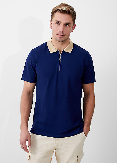 french-connection-zip-polo-