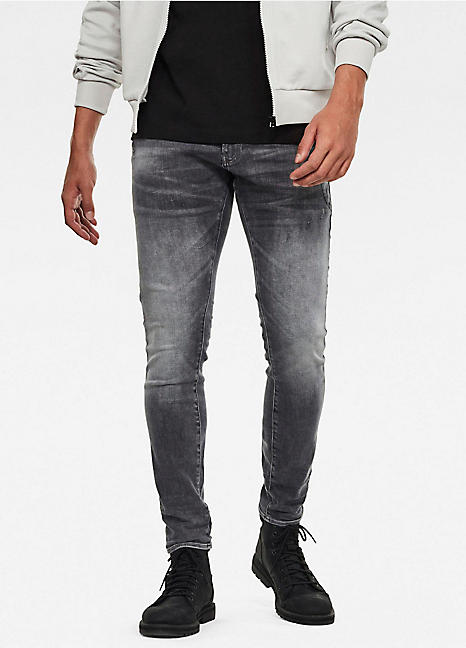 g star black skinny jeans