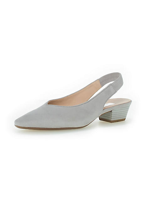 Gabor Elasticated Slingback Pumps 