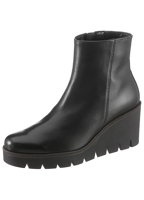 gabor wedge ankle boot