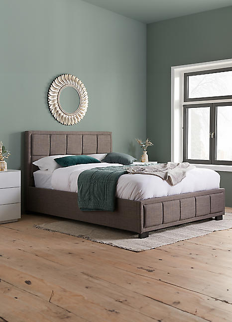 Hannover Upholstered Fabric Ottoman Storage Bed Frame By Birlea | Freemans