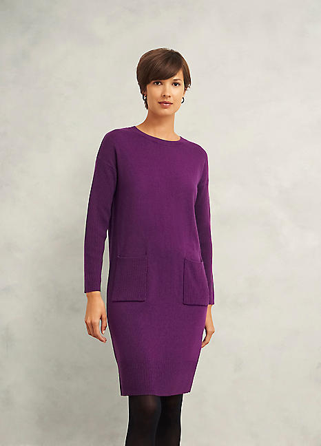 v neck knit dress ASTR the Label | Glenda V-neck Maxi Sweater Dress in Dark Brown