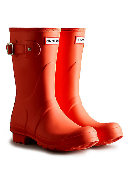 Short Gloss Womens Red Wellies Short Gloss Red Wellies Ladies Red
