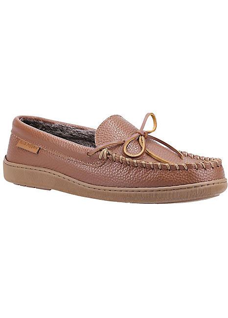 Pantufla HOMBRE Microf Piel 39/44 Marrón URB