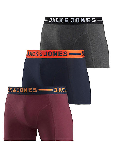 Jack & Jones®  3-PACK MICROFIBRE BOXERS