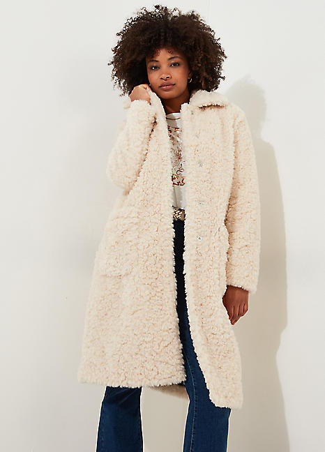 teddy loop coat acka teddy loop coat