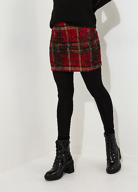 Joe Browns Tartan Check 2 In 1 Skirted Leggings Freemans