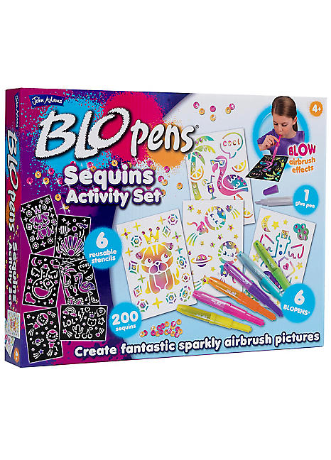 John Adams BLOPENS® Sequins Activity Set Freemans