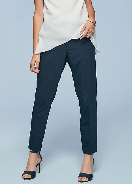 smart ankle grazer trousers