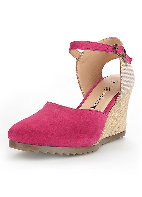 wide espadrilles wedges