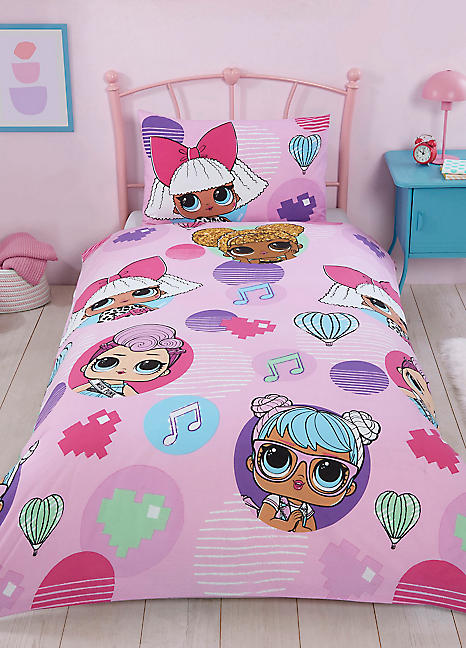 Pink Lol Full Bedding Set Duvet Cover Lol Twin Sheet Set Lol Bed