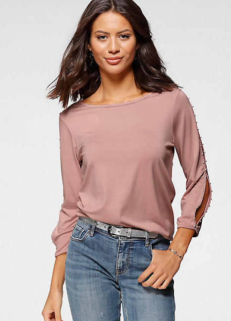 Laura Scott Long Sleeve Top | Freemans