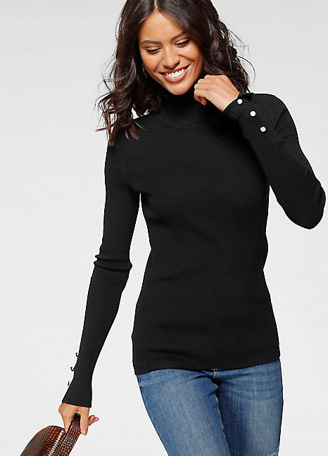 Long sleeve turtleneck jumper best sale