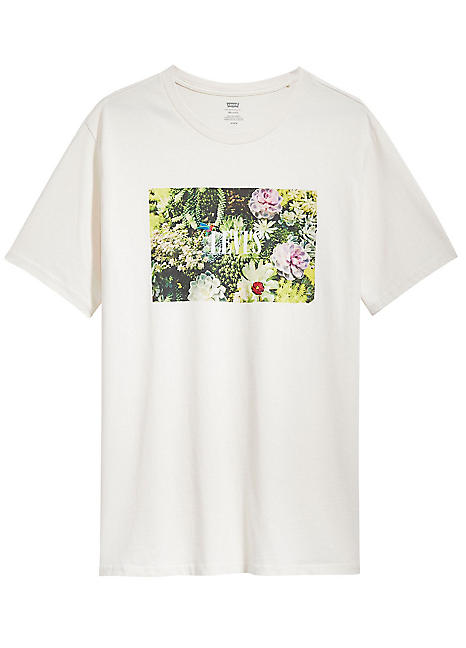 levis floral t shirt