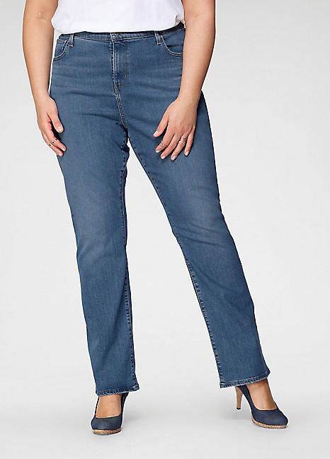 levi plus size bootcut jeans