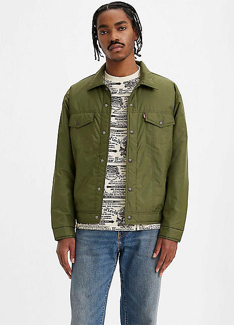 Levi s Relaxed Fit Lightly Quilted Jacket Freemans