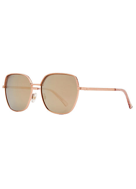 Chunky cat eye sunglasses best sale