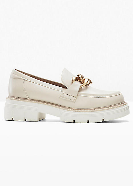 Marco Tozzi Faux Leather Chunky Loafers