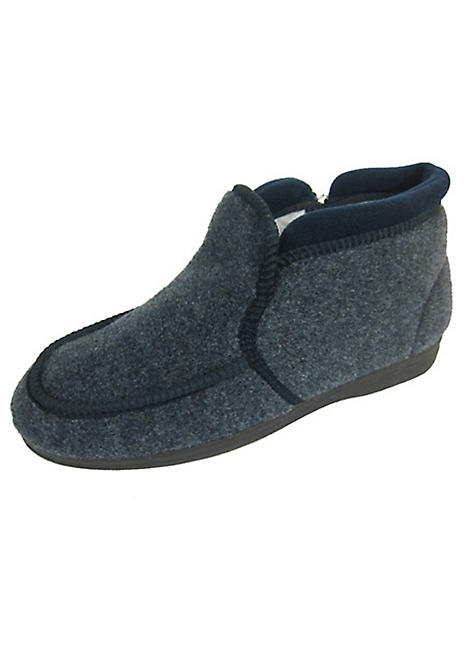 extra wide slipper boots