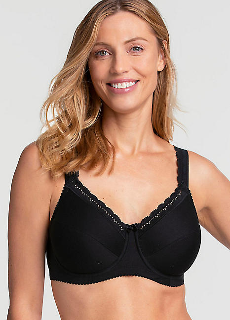 Miss Mary of Sweden Cotton Now Minimizer Underwired Bra