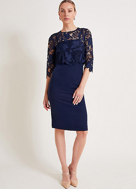city chic angel lace dress Georgette Lace Maxi- Ivory main image 0