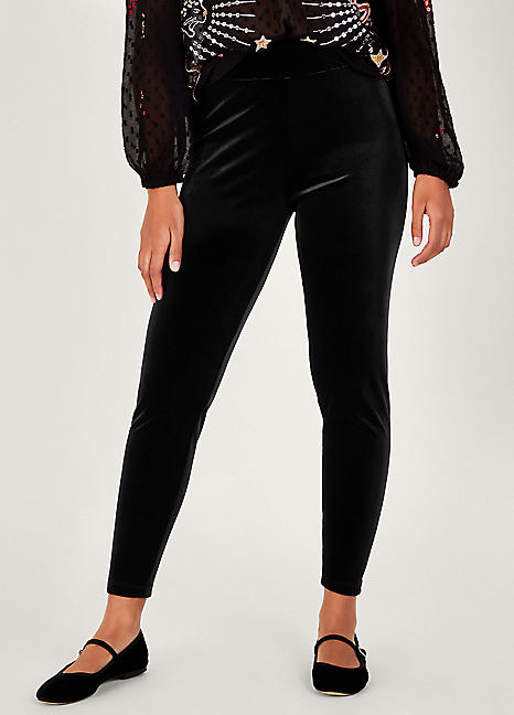 Plus velvet leggings hotsell