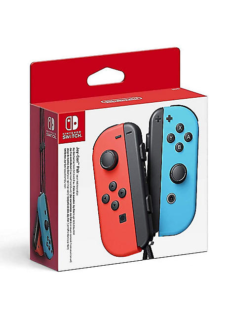 Nintendo Joy-Con Pair - Neon Red/Blue | Freemans