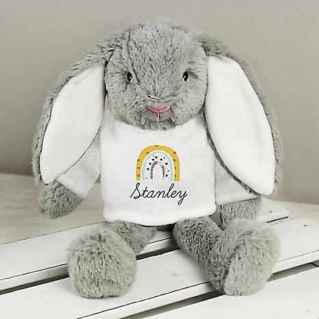 personalised bunny soft toy