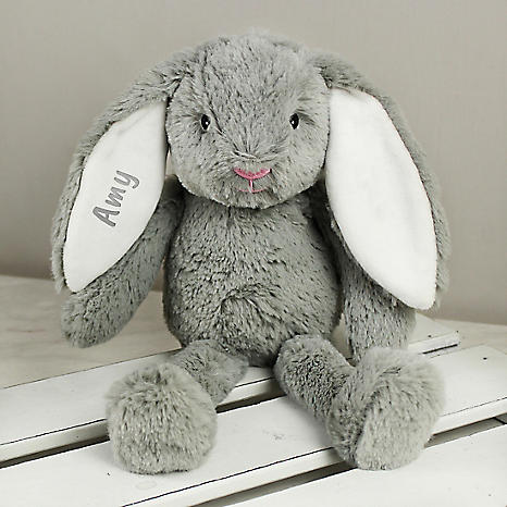 Personalised Bunny Rabbit Soft Toy by Kaleidoscope Freemans