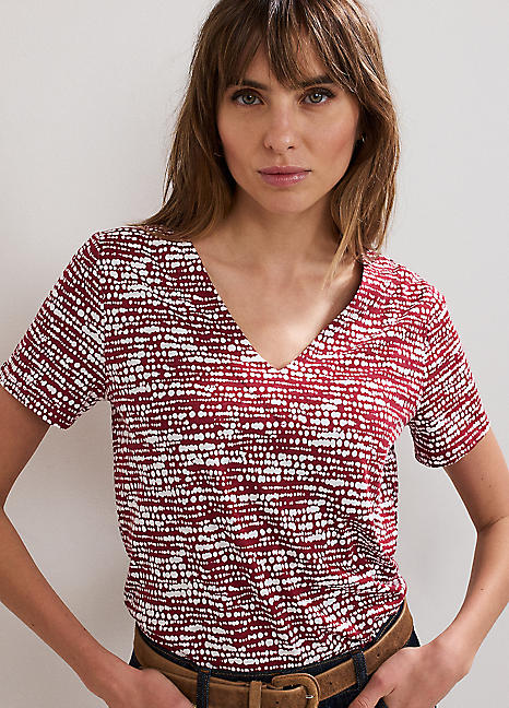 トップス Low classic HOLE POINT PRINT TOP Phase Eight Alice Spot Print Top | Freemans