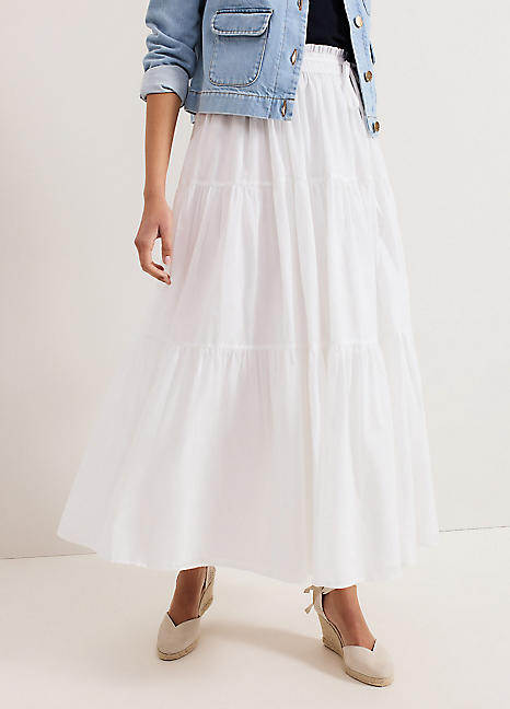 Phase Eight Alva Cotton Skirt Phase Eight Alva Cotton Skirt