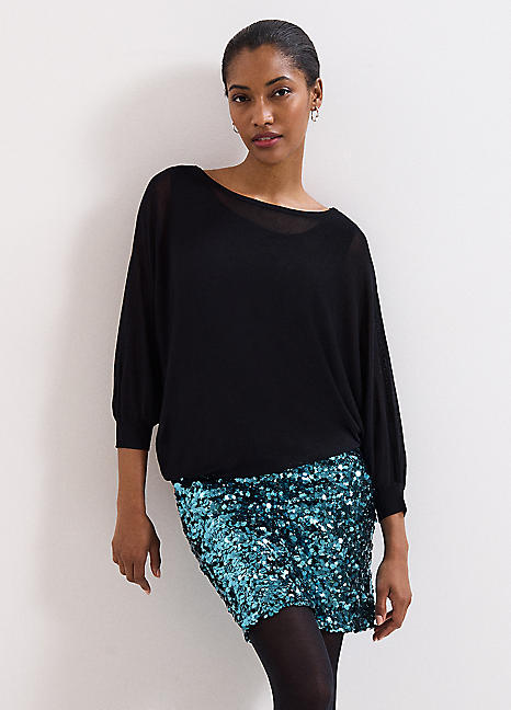 phase eight sequin dress Phase Eight Becca Sequin Dress