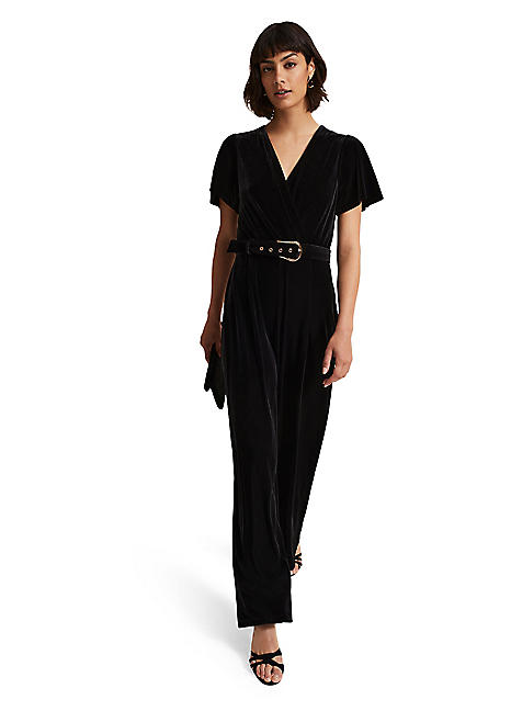 Phase eight cheap lacy velvet jumpsuit