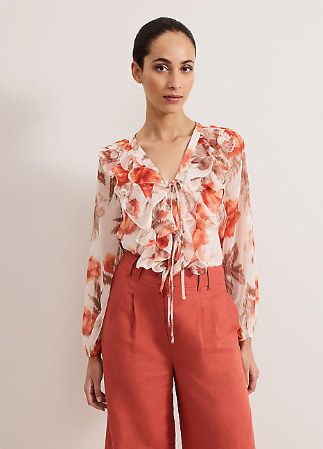 Phase Eight Ivana Printed Blouse Phase Eight Ivana Printed Blouse