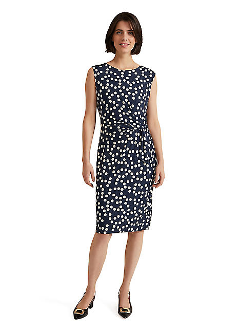 HOT Midi Dress Phase Eight Navy Spot Dress Phase Eight Josey
