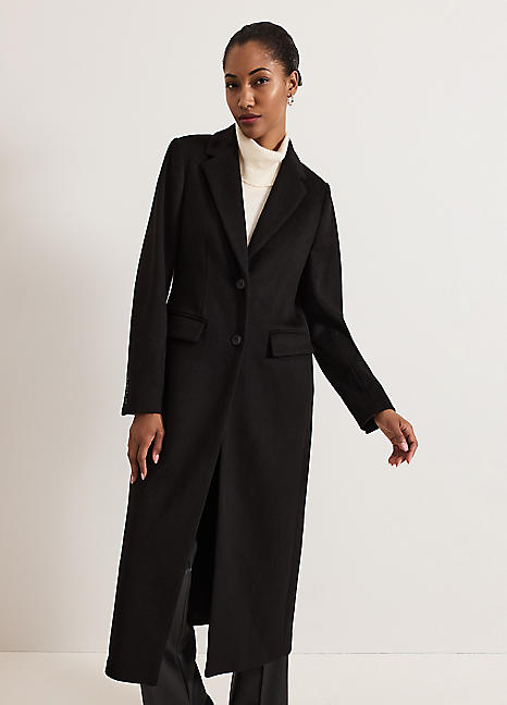 Phase Eight Lydia Long Wool Coat Freemans