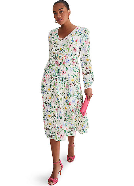 Petite Maya Floral Midaxi Dress