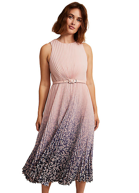 Phase Eight Simara Printed Midi Dress