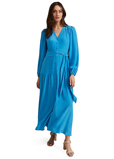 Phase Eight Tori Button Through Maxi Dress | Freemans