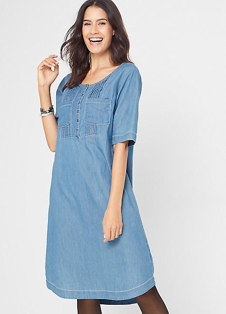 freemans denim dress
