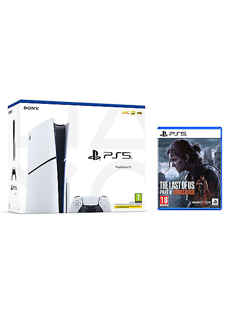 PlayStation (PS5) Console with The Last of Us Remastered II (18+