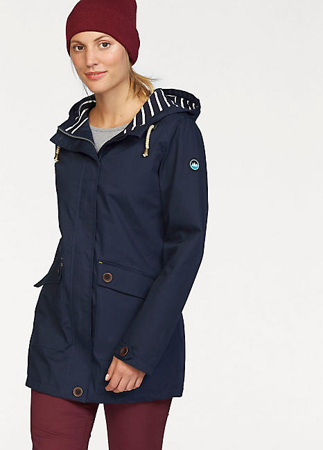 navy lightweight parka
