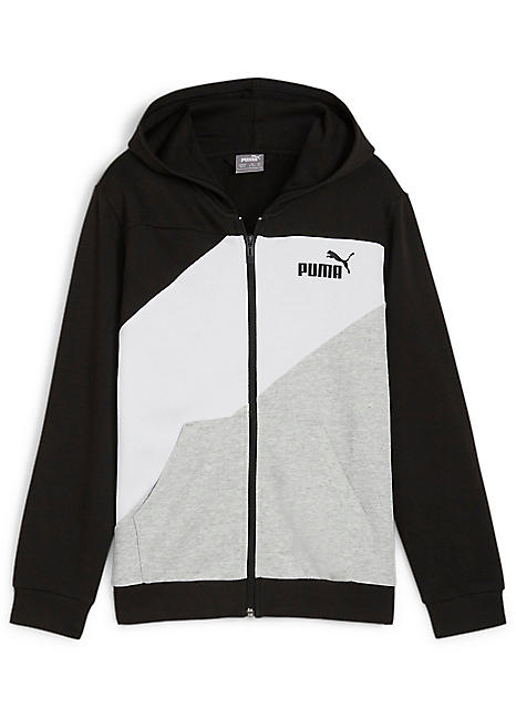 Puma black deals sweat jackets