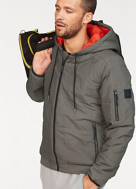 quilted outdoor jacket