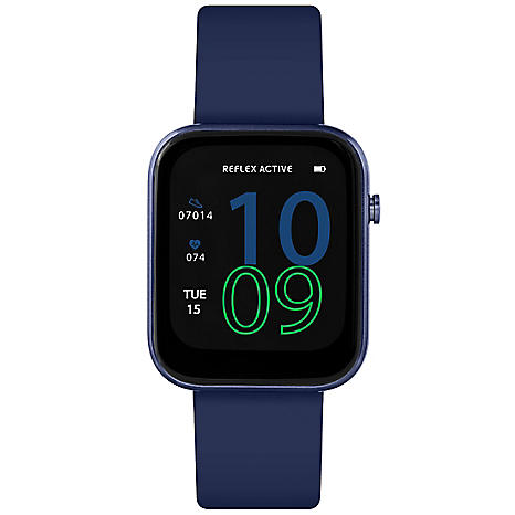 Reflex Active Series 12 Navy Strap Smart Watch Freemans