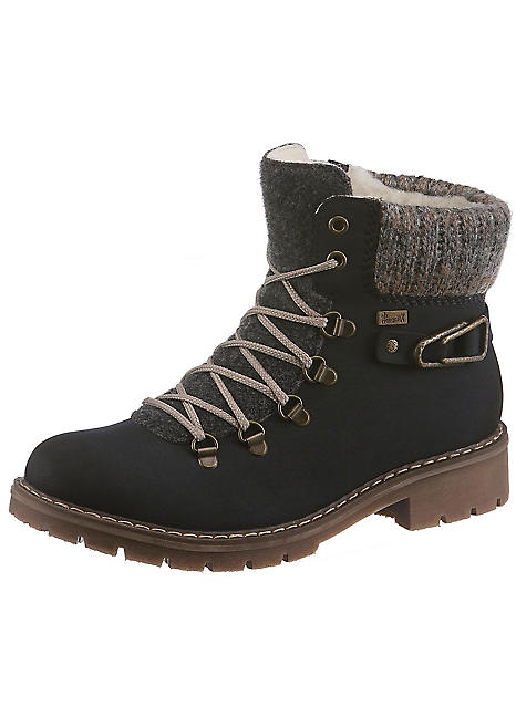 Rieker 2024 knit boots