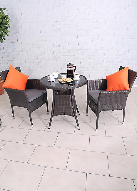 Royalcraft Malaga 2 Fixed Seat Bistro Set Freemans